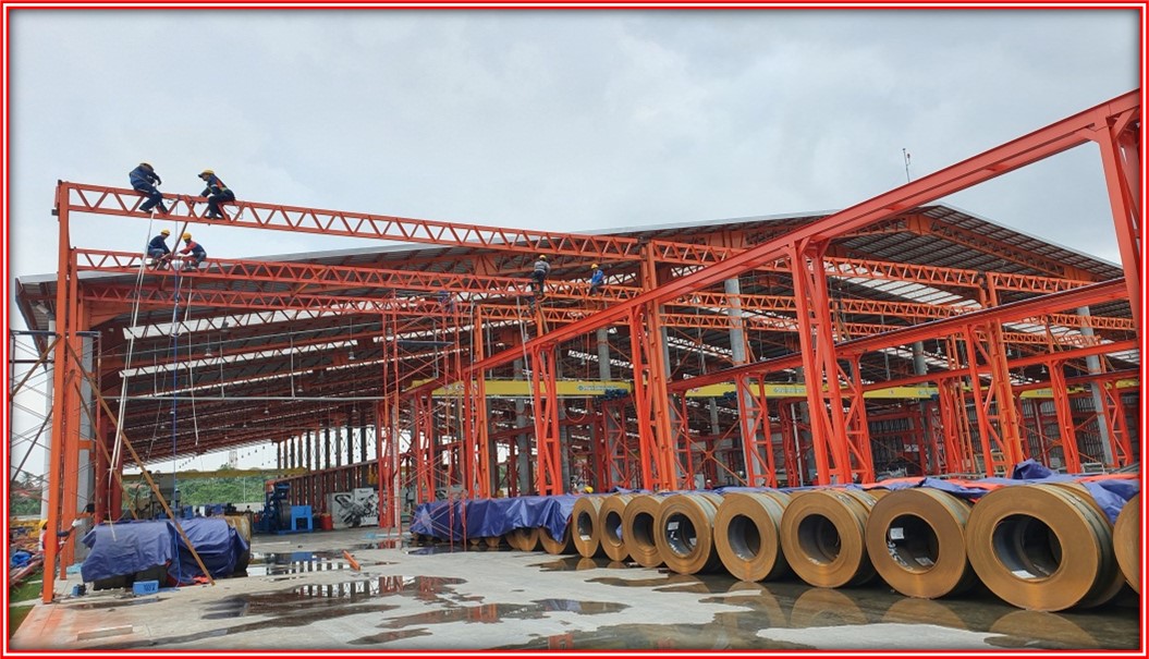 Fabrikasi & Pemasangan Kanopi & Louver Workshop